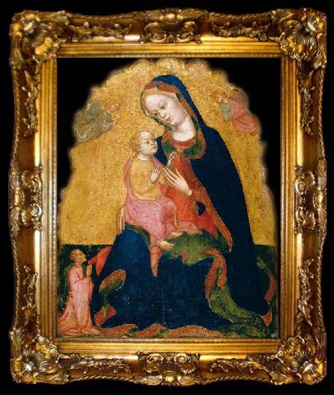 framed  unknow artist Madonna of Humility, ta009-2